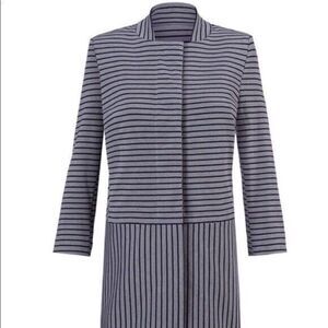 NEW CAbi Striped Car Coat Size Small